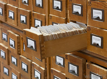 Library Card Catalog